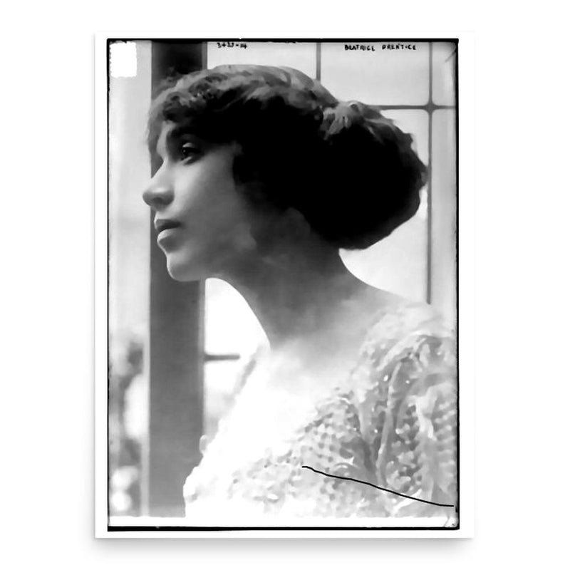 Beatrice Prentice poster print, in size 18x24 inches.