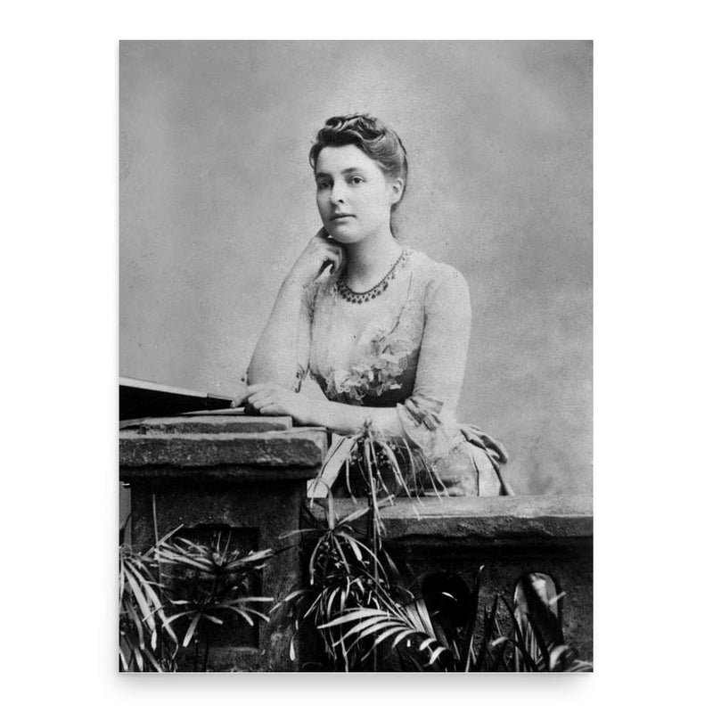 Beatrice Webb poster print, in size 18x24 inches.