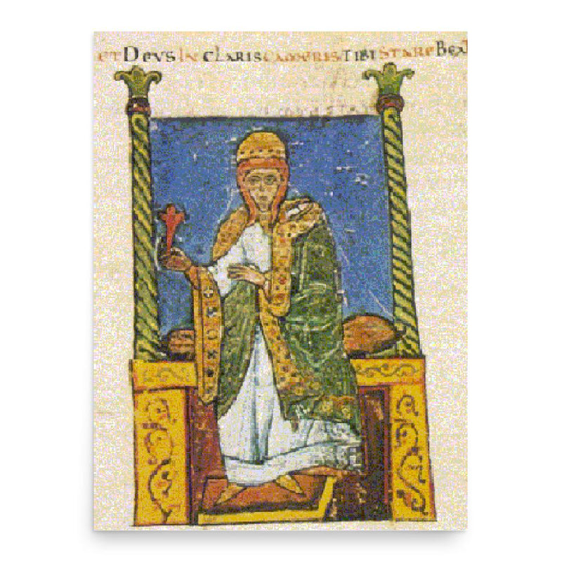 Beatrice of Lorraine poster print, in size 18x24 inches.
