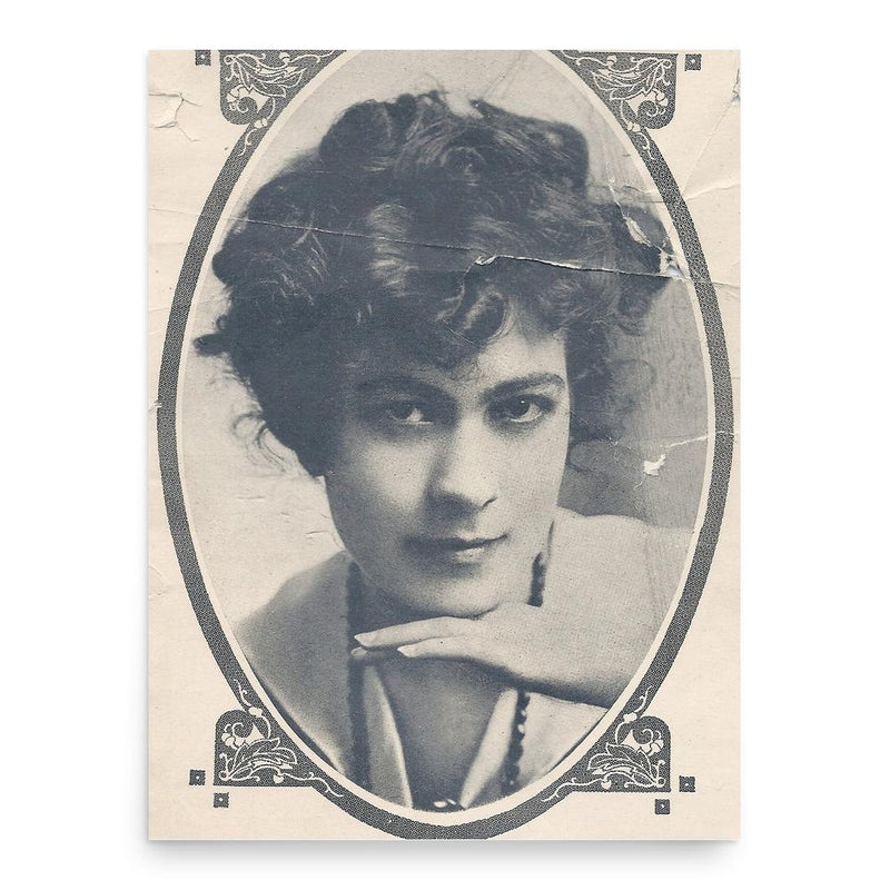 Beatrix Sherman poster print, in size 18x24 inches.