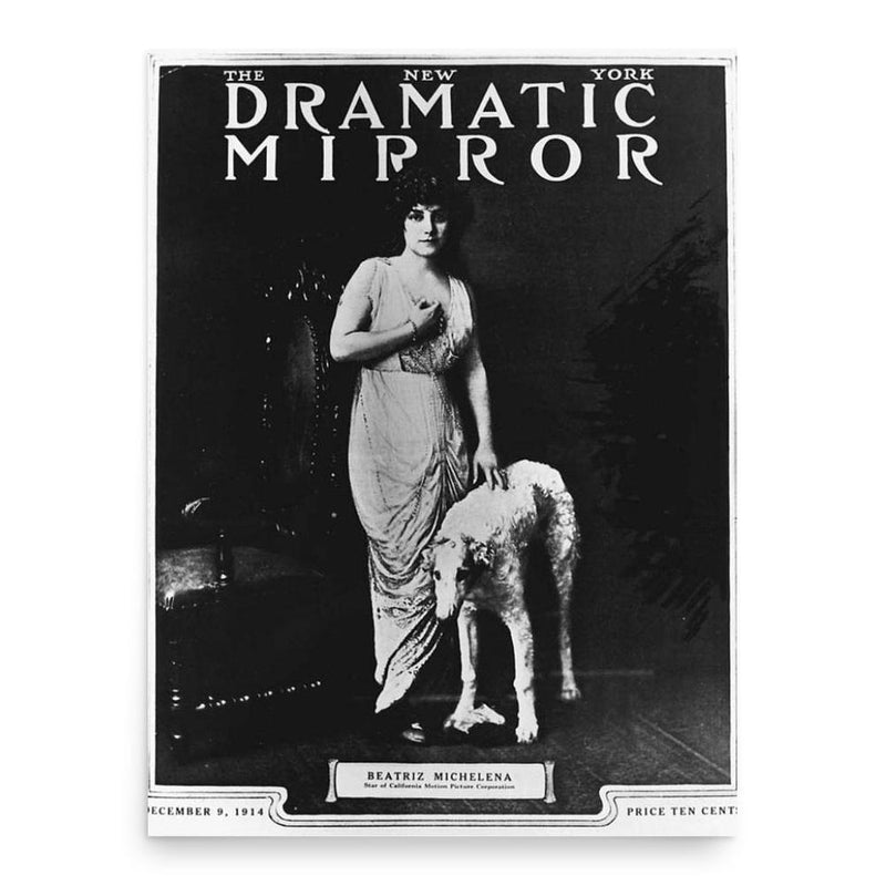 Beatriz Michelena poster print, in size 18x24 inches.