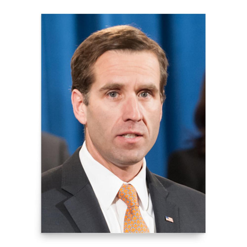Beau Biden poster print, in size 18x24 inches.