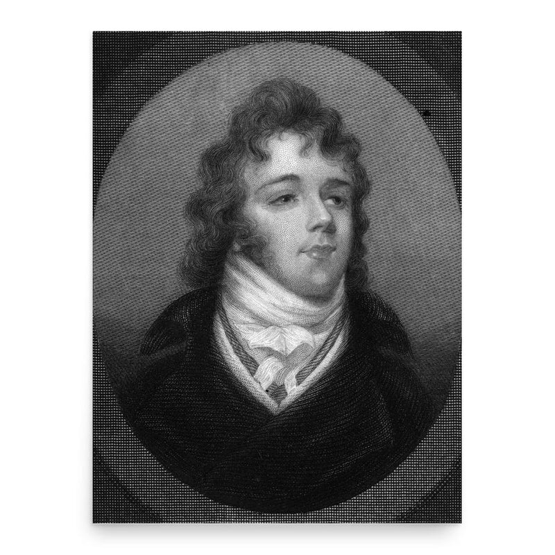Beau Brummell poster print, in size 18x24 inches.