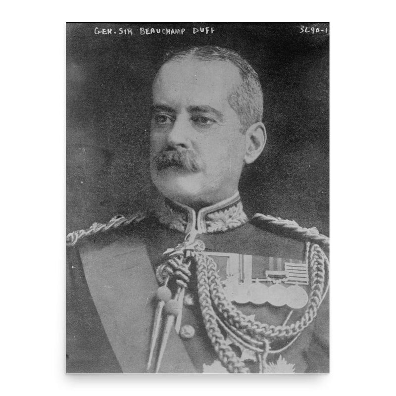 Beauchamp Duff poster print, in size 18x24 inches.