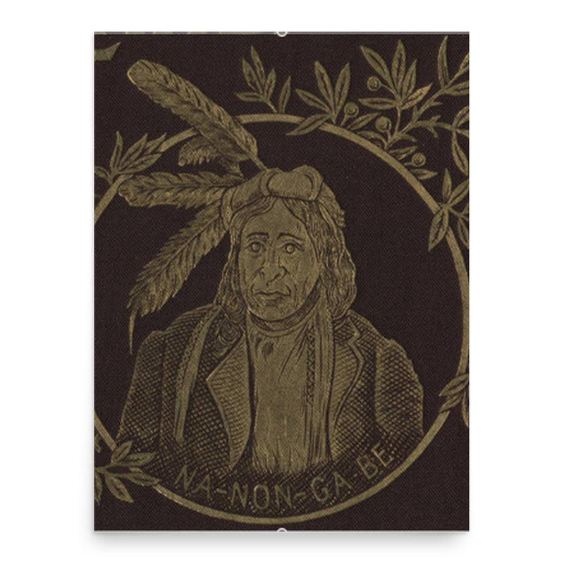 Beautifying Bird poster print, in size 18x24 inches.