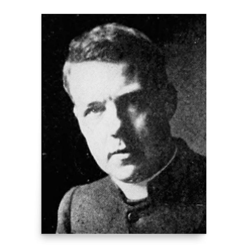 Bede Jarrett poster print, in size 18x24 inches.