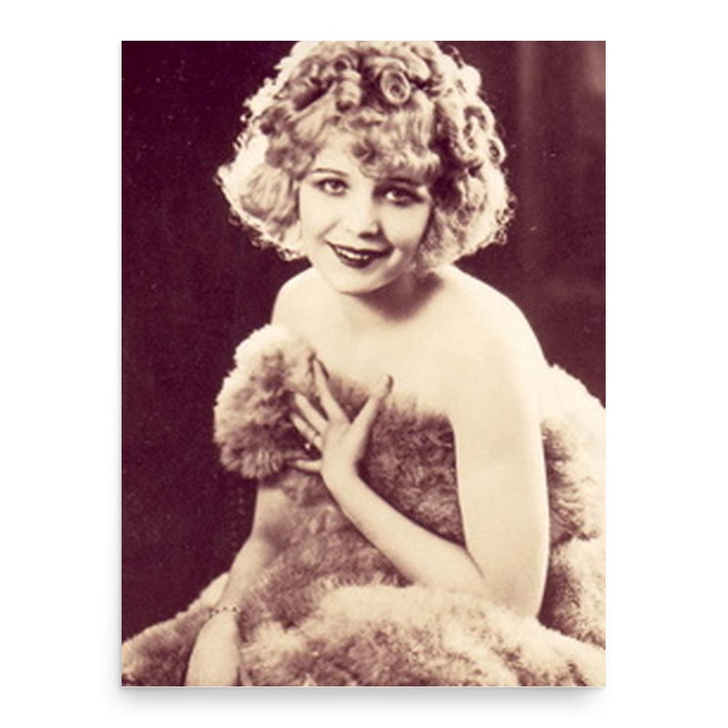 Bee Palmer poster print, in size 18x24 inches.