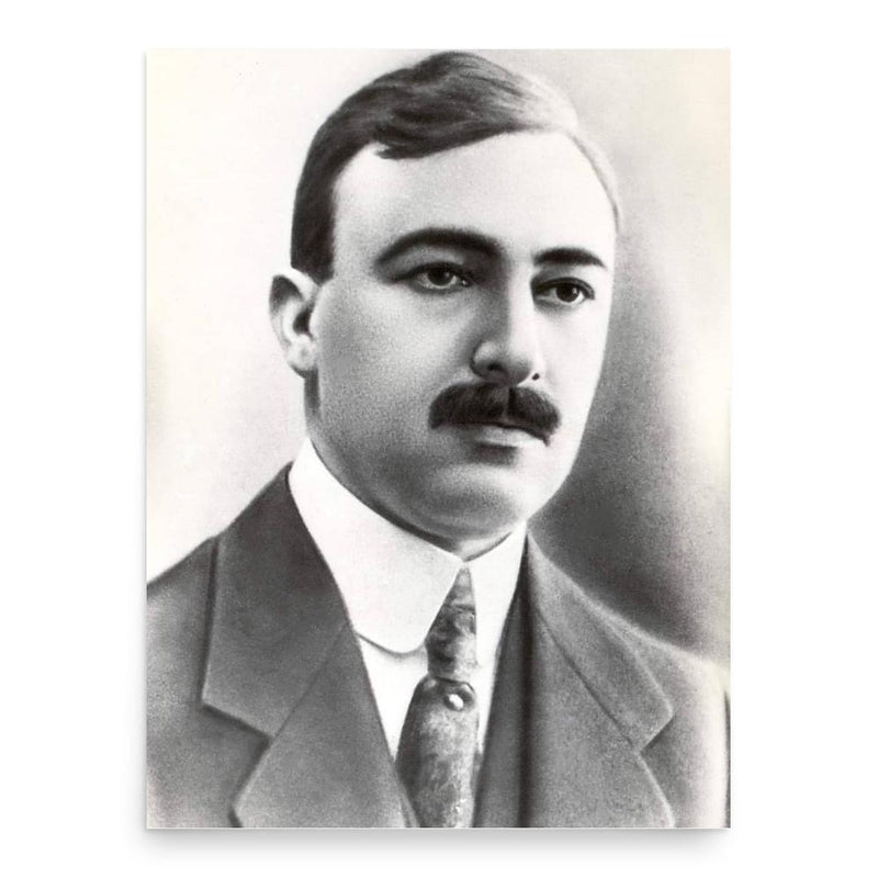 Behbud Khan Javanshir poster print, in size 18x24 inches.