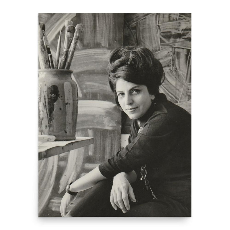 Behjat Sadr poster print, in size 18x24 inches.