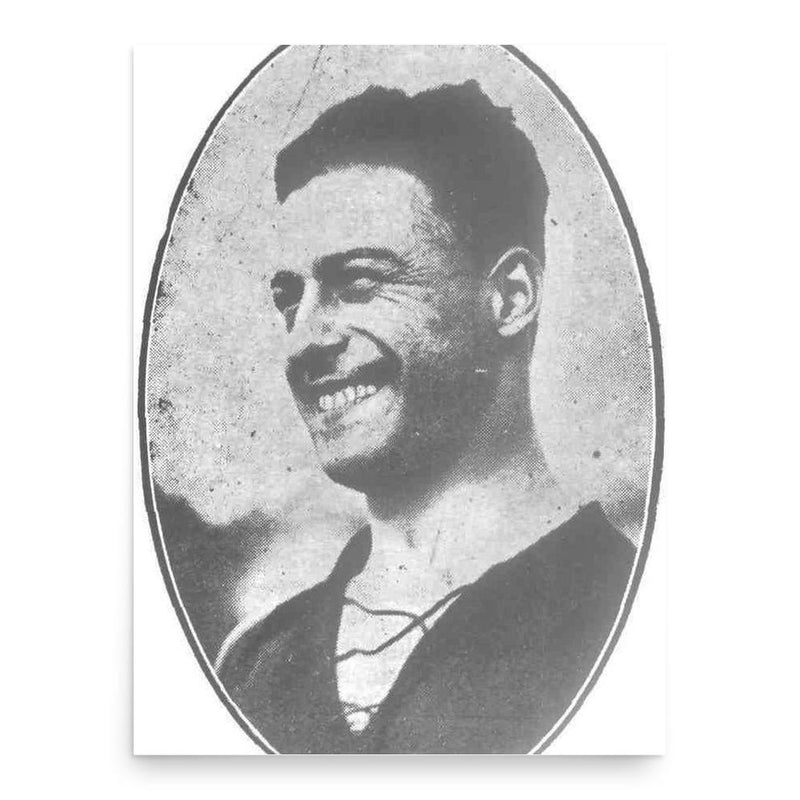 Bekir Refet poster print, in size 18x24 inches.