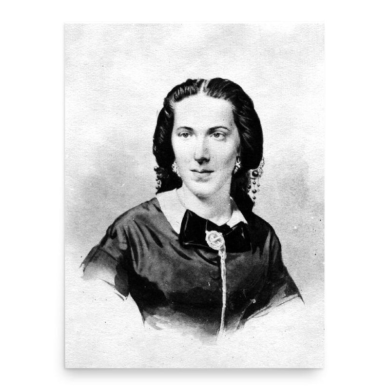 Belle Boyd poster print, in size 18x24 inches.