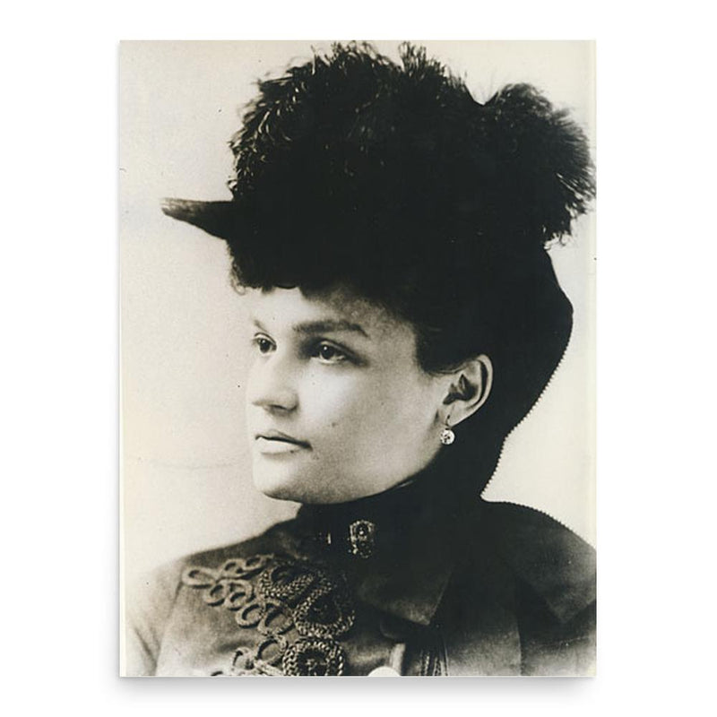 Belle Brezing poster print, in size 18x24 inches.