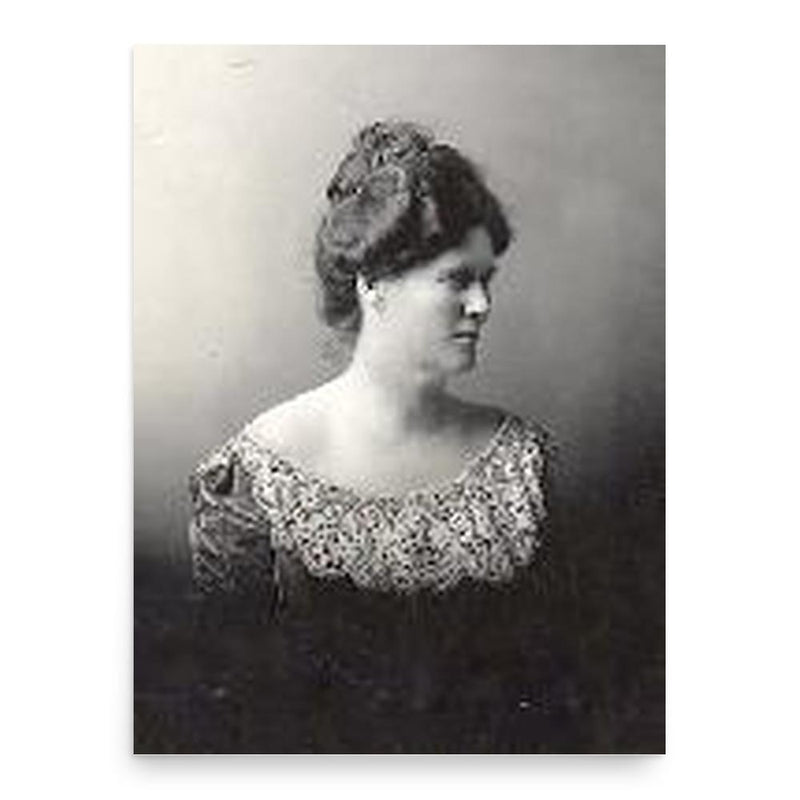 Belle Case La Follette poster print, in size 18x24 inches.