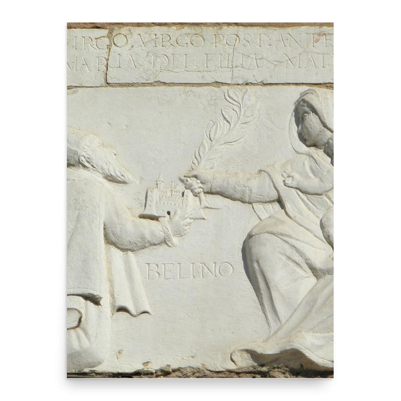 Bellinus of Padua poster print, in size 18x24 inches.