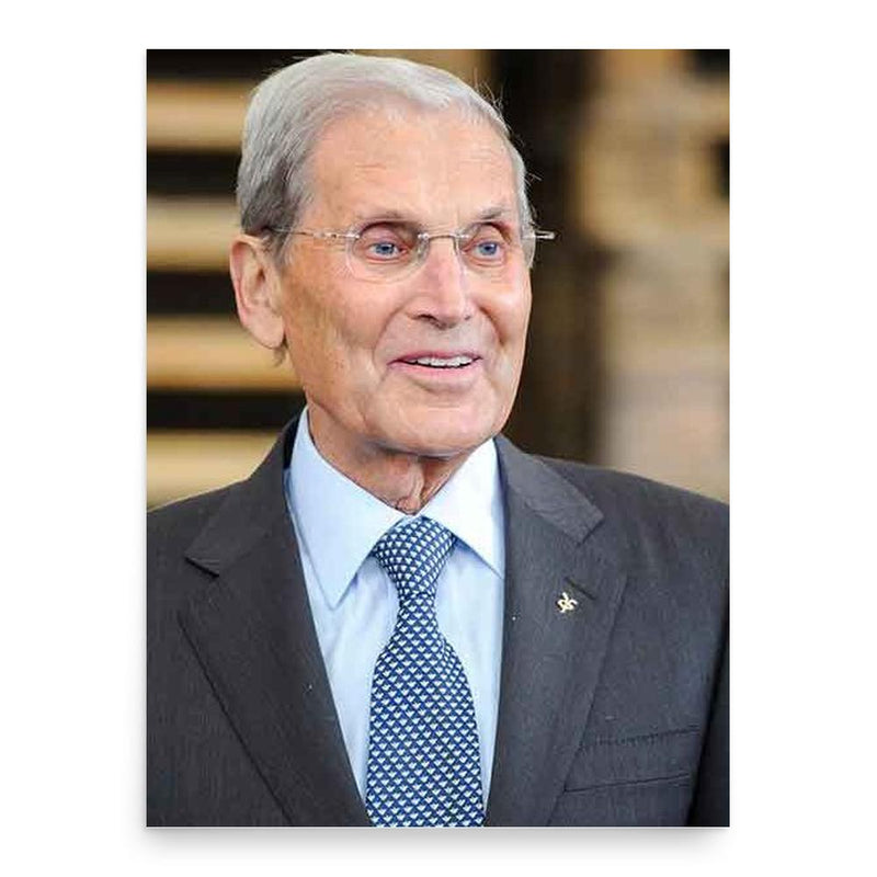 Belmiro de Azevedo poster print, in size 18x24 inches.