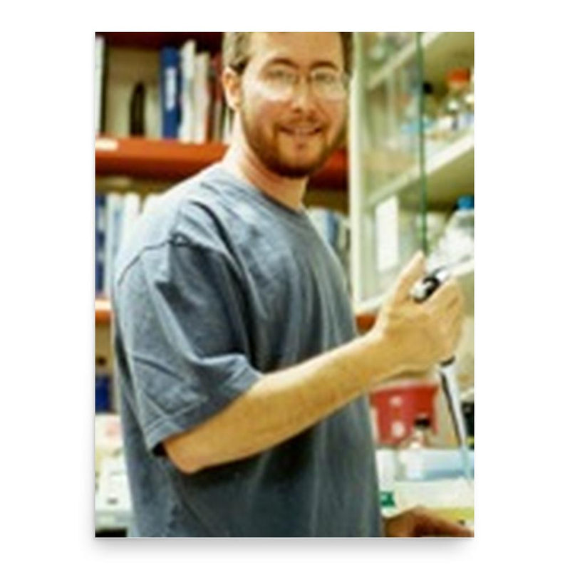 Ben Barres poster print, in size 18x24 inches.