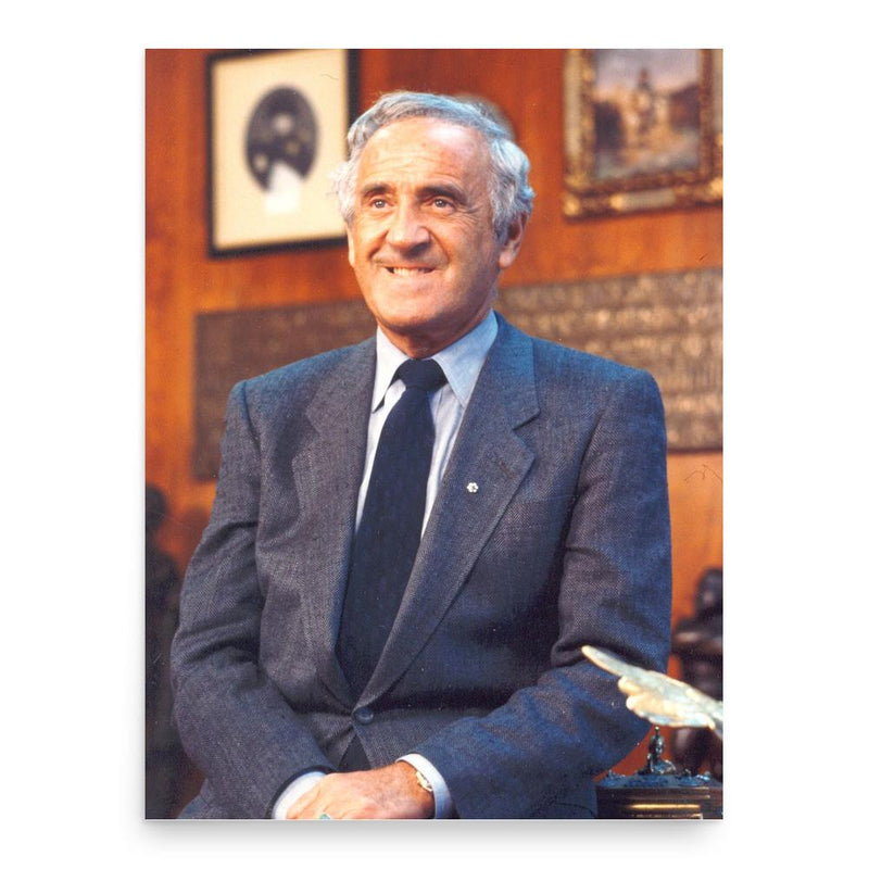 Ben Weider poster print, in size 18x24 inches.