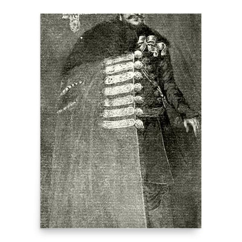 Benedek Eszterhas poster print, in size 18x24 inches.
