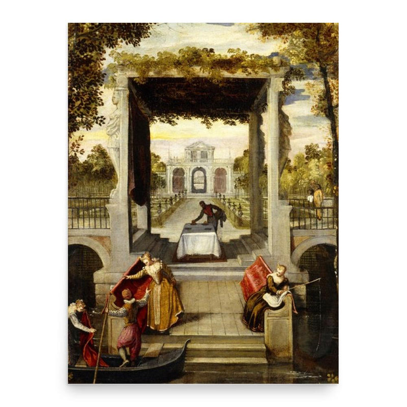 Benedetto Caliari poster print, in size 18x24 inches.