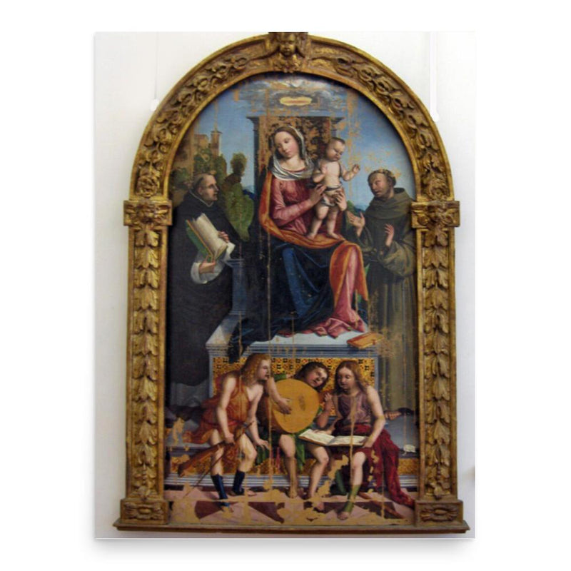Benedetto Coda poster print, in size 18x24 inches.