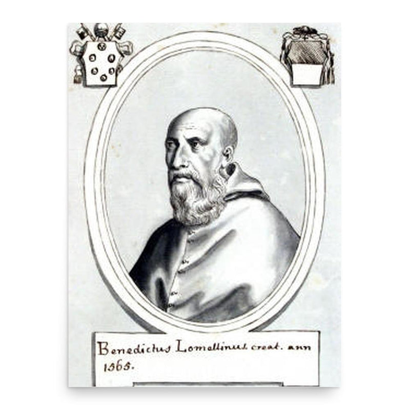 Benedetto Lomellini poster print, in size 18x24 inches.