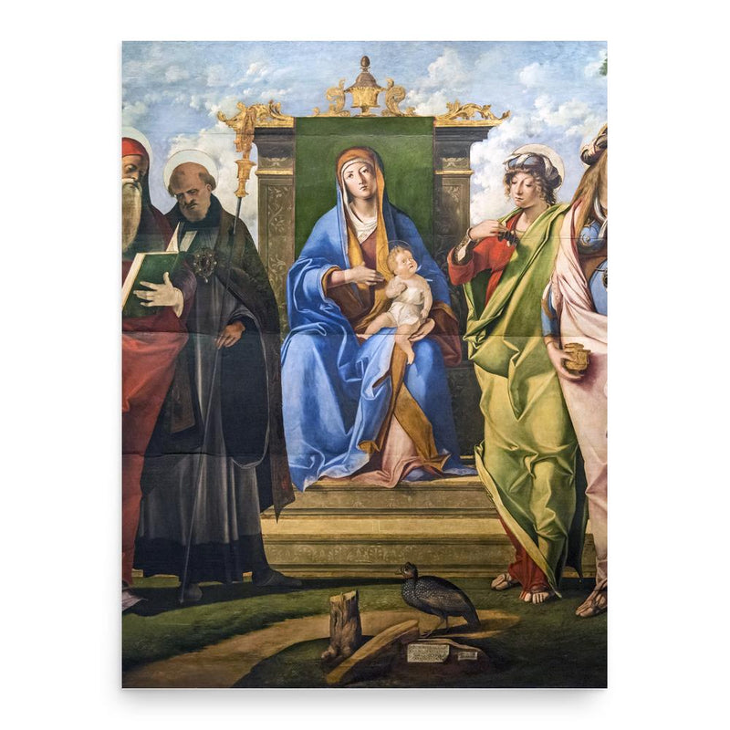 Benedetto Rusconi poster print, in size 18x24 inches.