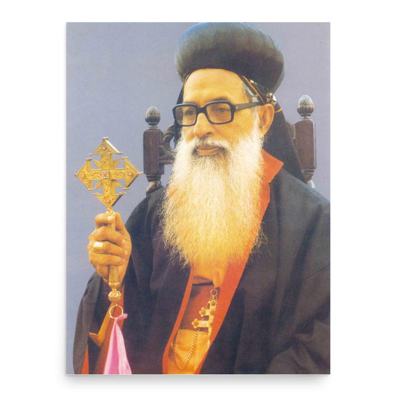 Benedict Gregorios poster print, in size 18x24 inches.