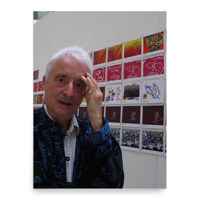 Benet Rossell poster print, in size 18x24 inches.