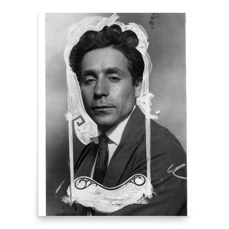 Beniamino Bufano poster print, in size 18x24 inches.