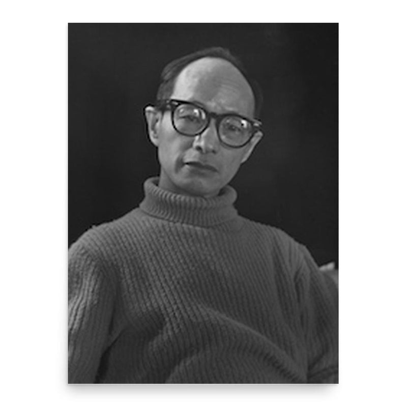 Benjamen Chinn poster print, in size 18x24 inches.