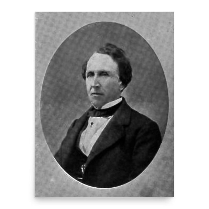 Benjamin Bates IV poster print, in size 18x24 inches.