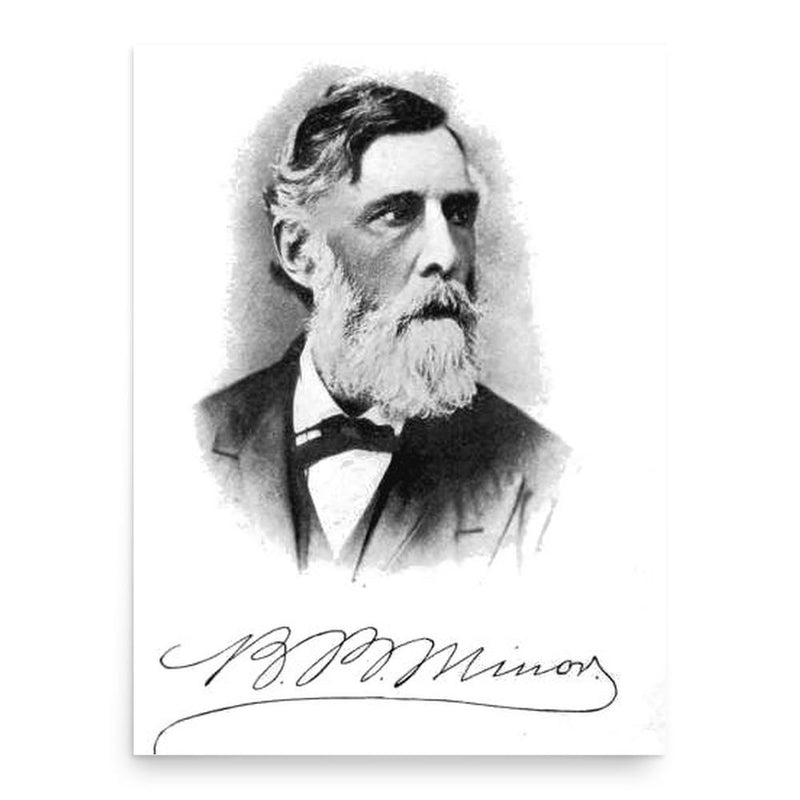 Benjamin Blake Minor poster print, in size 18x24 inches.