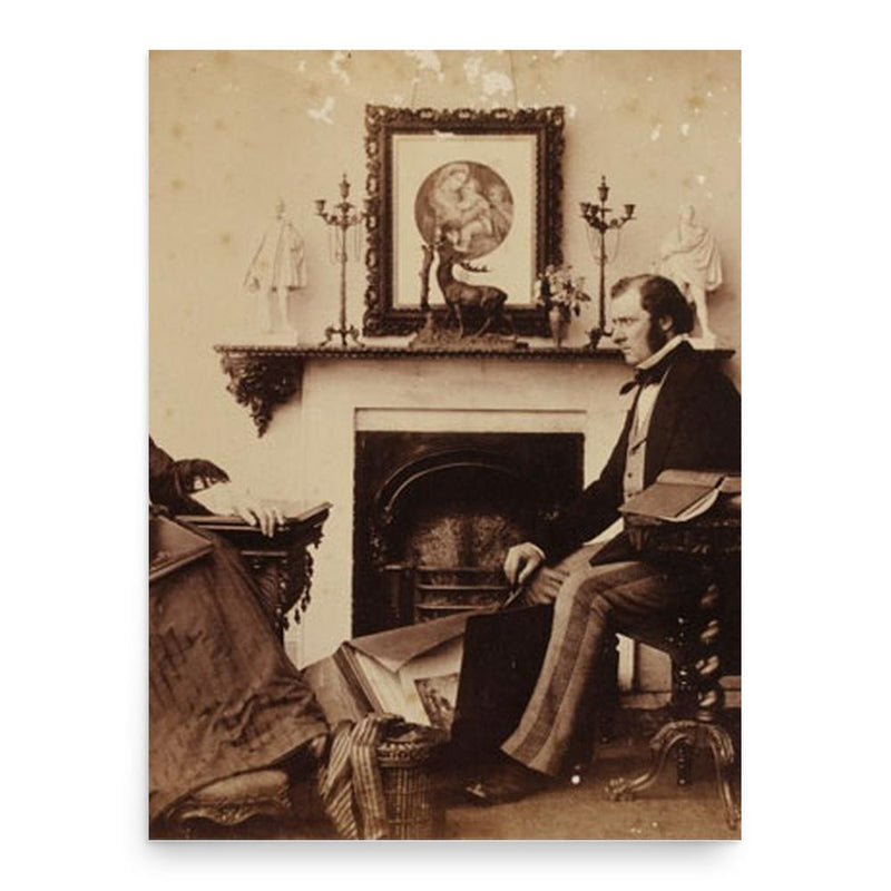 Benjamin Brecknell Turner poster print, in size 18x24 inches.