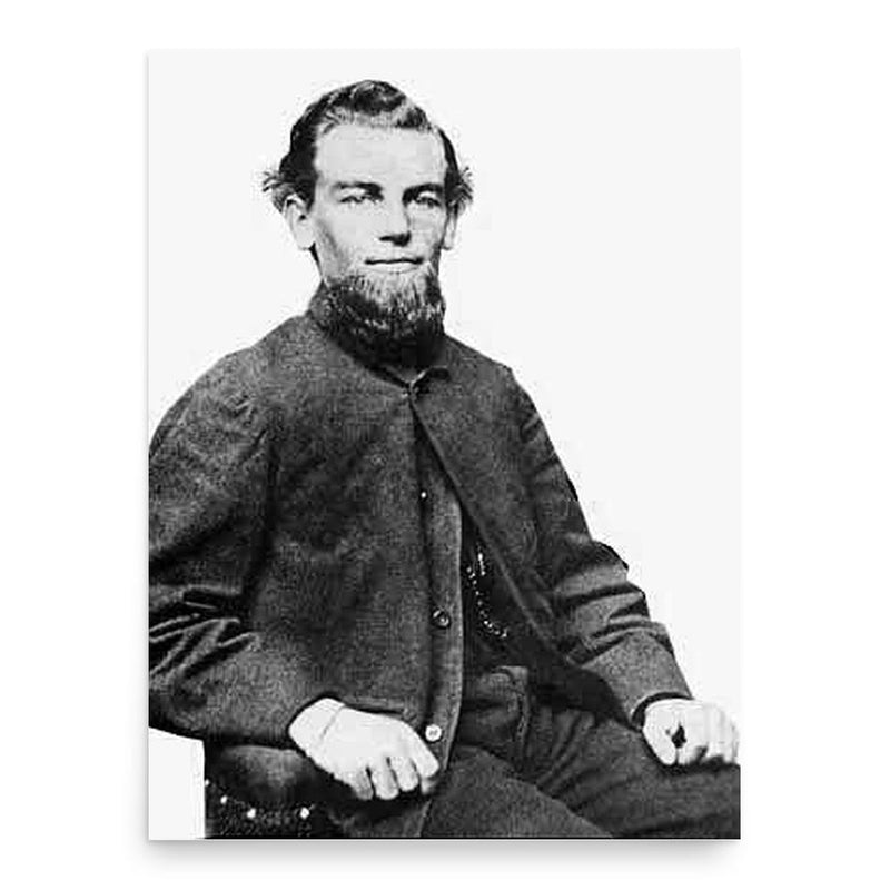 Benjamin Briggs poster print, in size 18x24 inches.