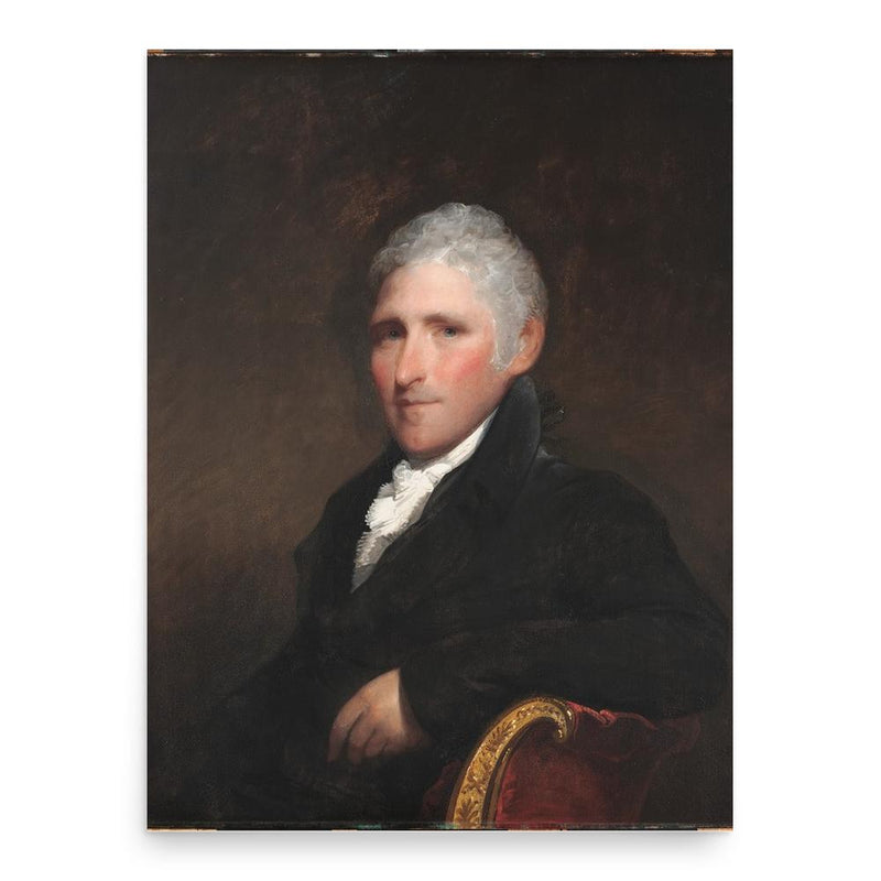 Benjamin Bussey poster print, in size 18x24 inches.