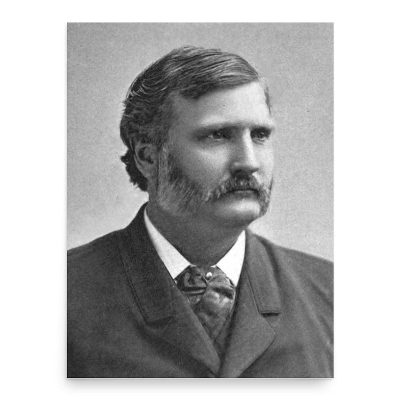 Benjamin Butterworth poster print, in size 18x24 inches.