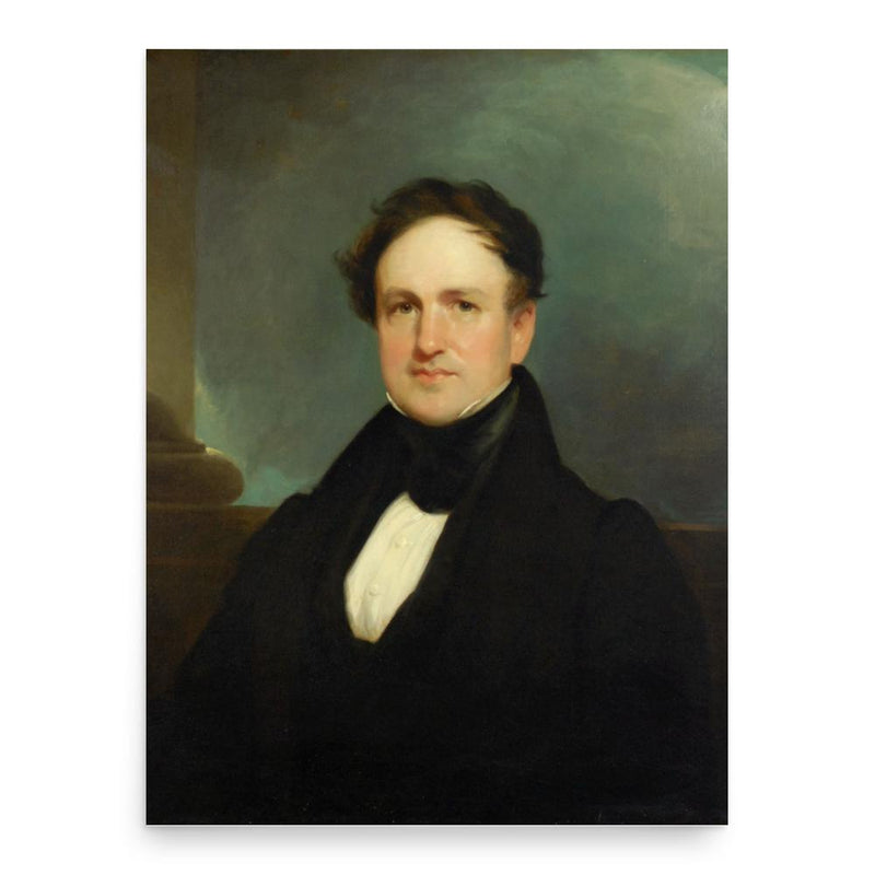 Benjamin Chew Howard poster print, in size 18x24 inches.