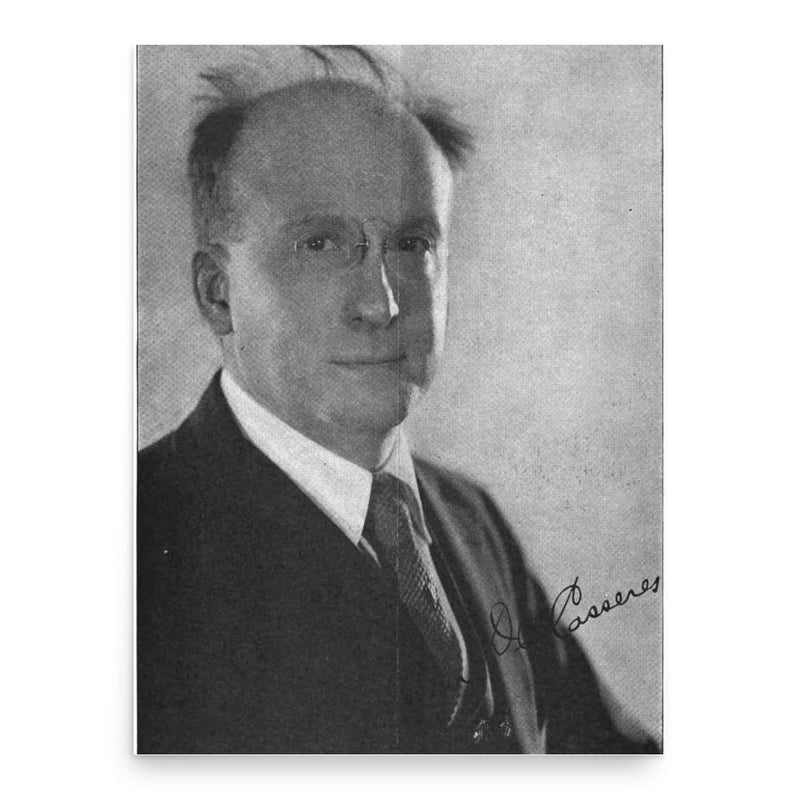 Benjamin De Casseres poster print, in size 18x24 inches.