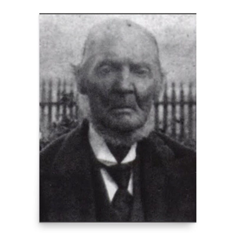 Benjamin Dewell poster print, in size 18x24 inches.