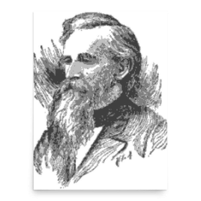 Benjamin Douglas poster print, in size 18x24 inches.