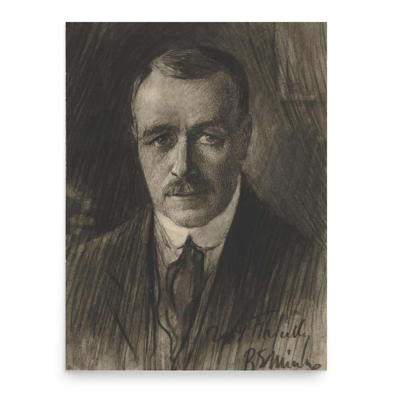 Benjamin Edwin Minns poster print, in size 18x24 inches.
