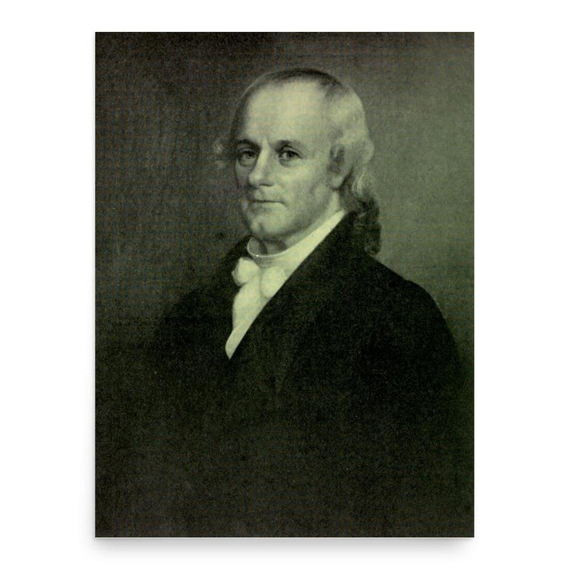 Benjamin Ellicott poster print, in size 18x24 inches.