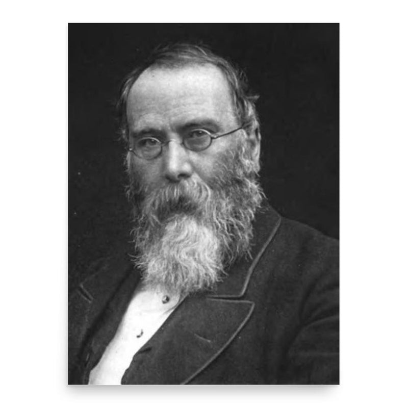 Benjamin Franklin Stevens poster print, in size 18x24 inches.
