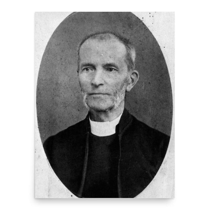 Benjamin Glennie poster print, in size 18x24 inches.