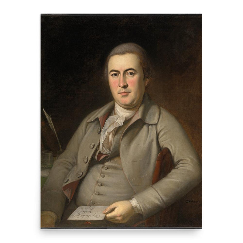 Benjamin Harrison VI poster print, in size 18x24 inches.