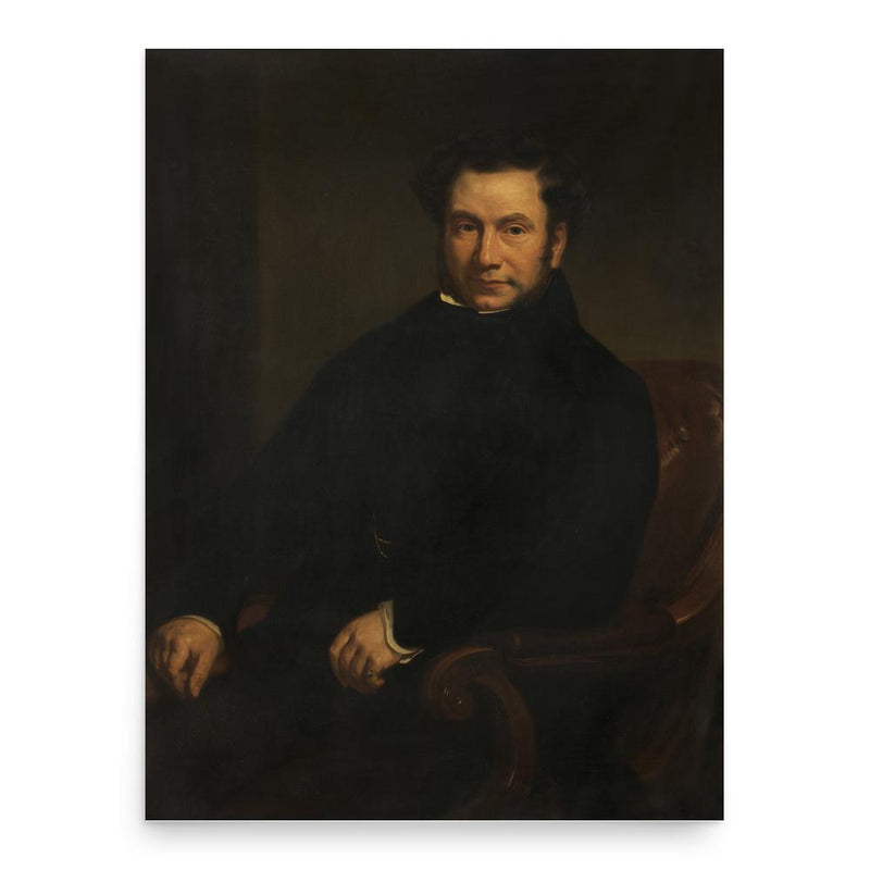 Benjamin Hick poster print, in size 18x24 inches.