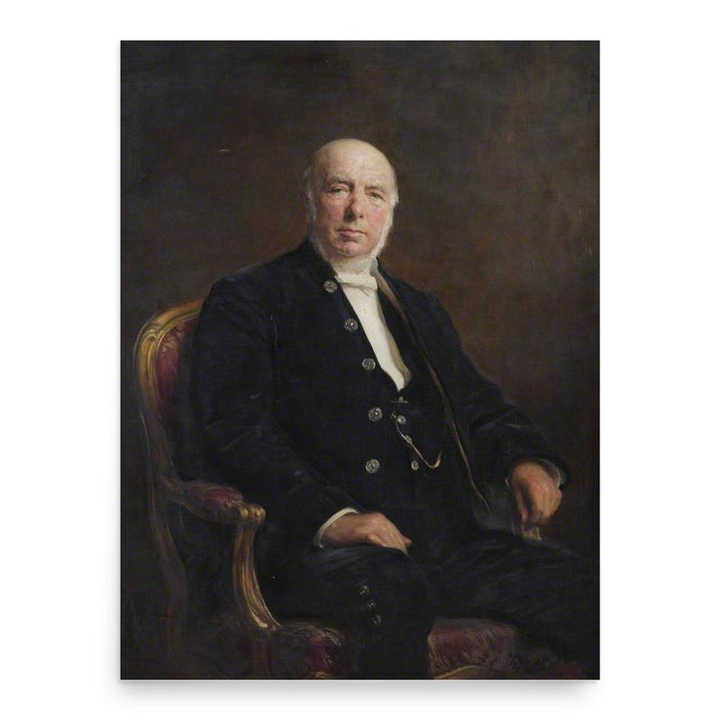 Benjamin Hingley poster print, in size 18x24 inches.