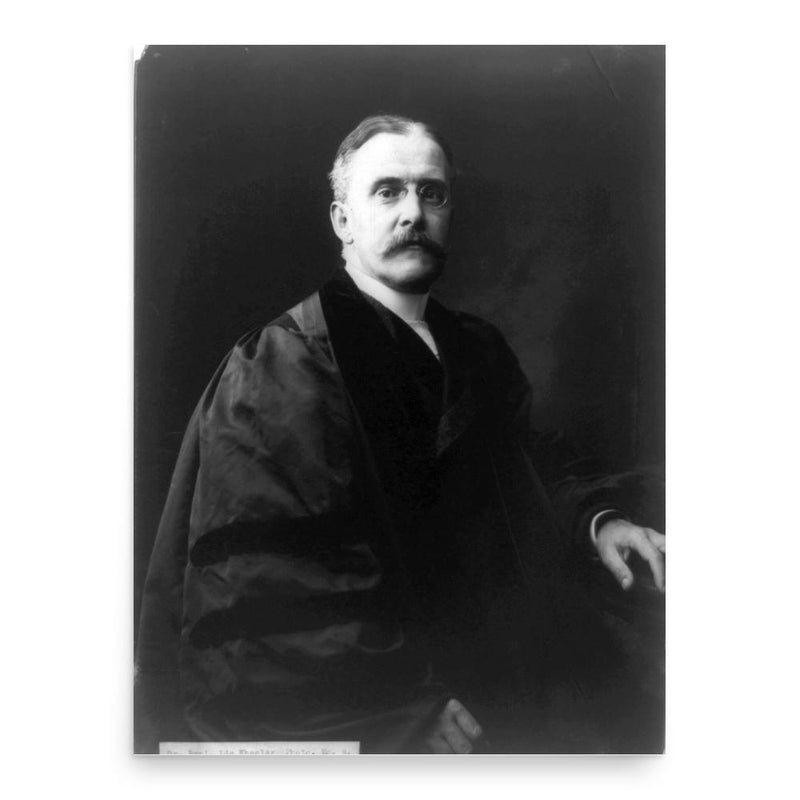 Benjamin Ide Wheeler poster print, in size 18x24 inches.