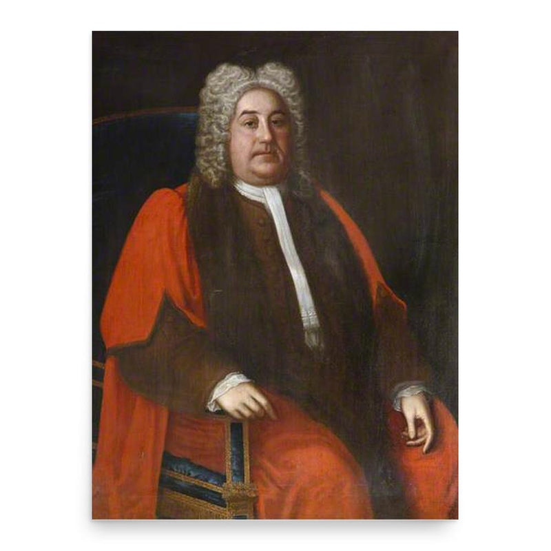 Benjamin Incledon poster print, in size 18x24 inches.