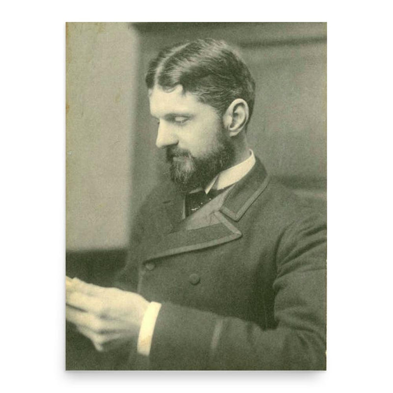 Benjamin Ives Gilman poster print, in size 18x24 inches.
